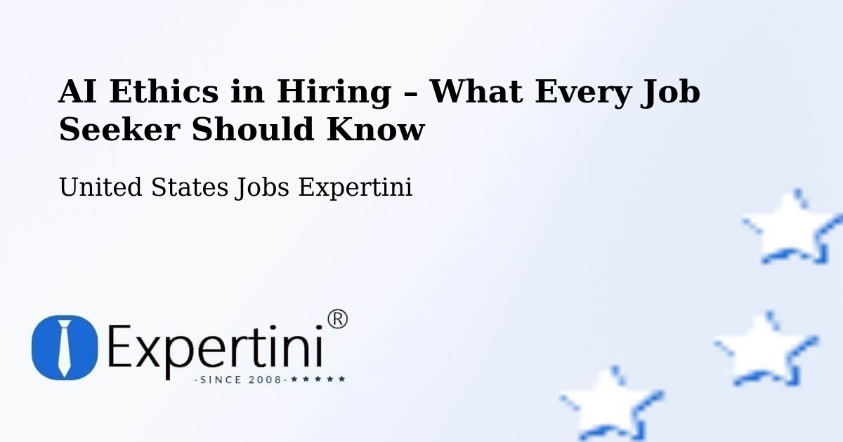 AI Ethics in Recruitment & Hiring – Vinton - Vinton, United States Jobs Expertini