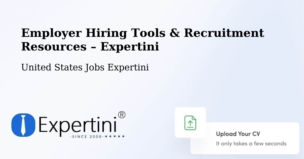 Employer Hiring Tools & Recruitment Resources – Vinton - Vinton, United States Jobs Expertini
