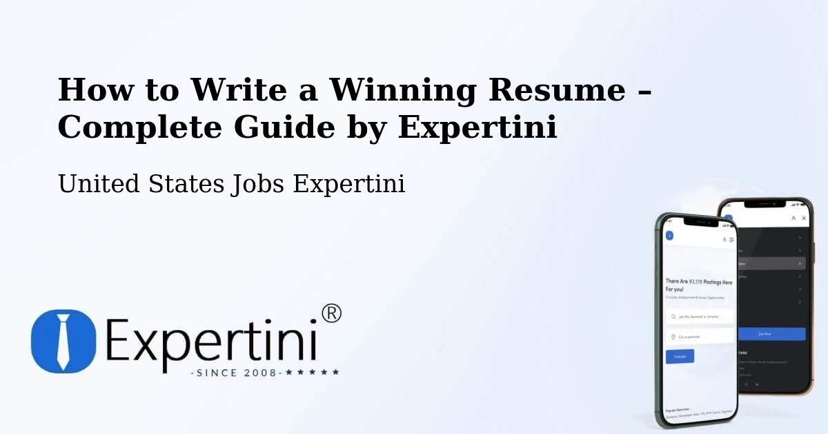 Resume Writing Guide for Job Seekers – Vinton - Vinton, United States Jobs Expertini