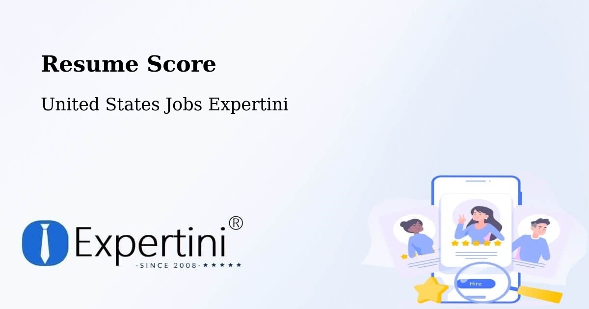 Resume Score & Job Description Match Tool – Vinton - United States Jobs Expertini